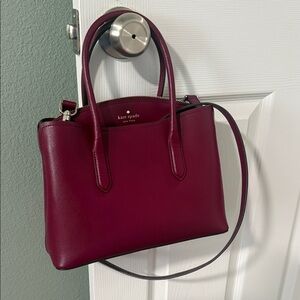 Kate Spade Deep Red Satchel